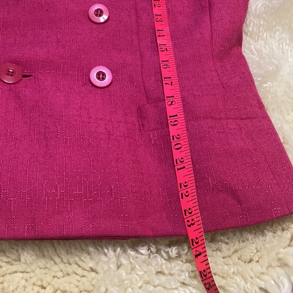 Le suit pink jacket size 10P - Picture 6 of 6